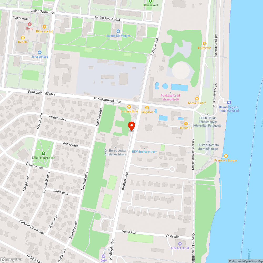 Rossz állapotú járda bejelentés helye