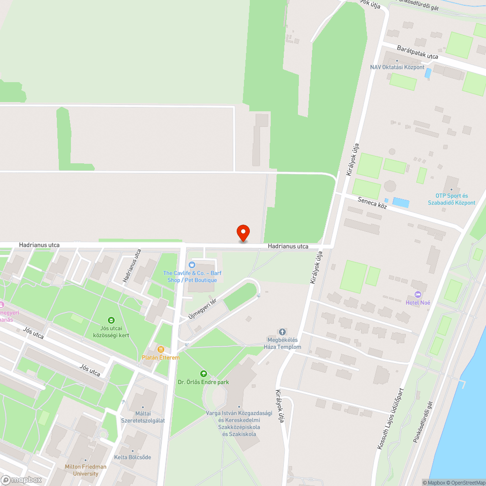 Üres fahely bejelentés helye