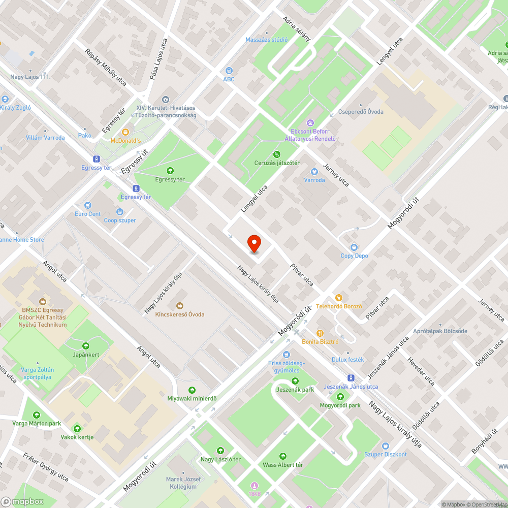 Lopott autó bejelentés helye