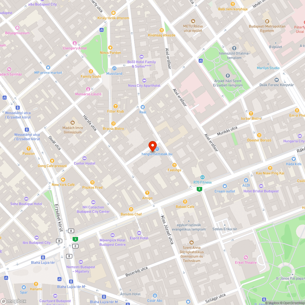 Közepén hiányos Matáv bejelentés helye