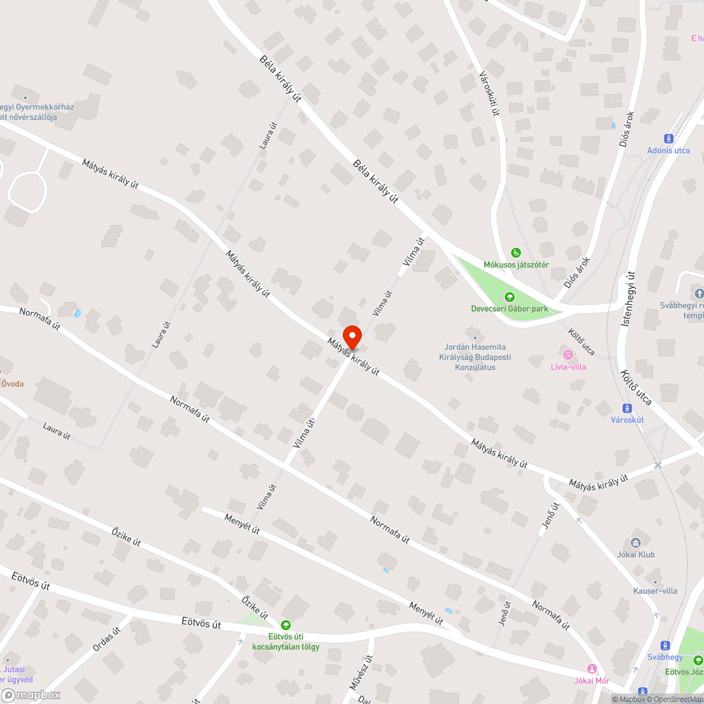 Lefűrészelt fémoszlop miatti botlásveszély bejelentés helye