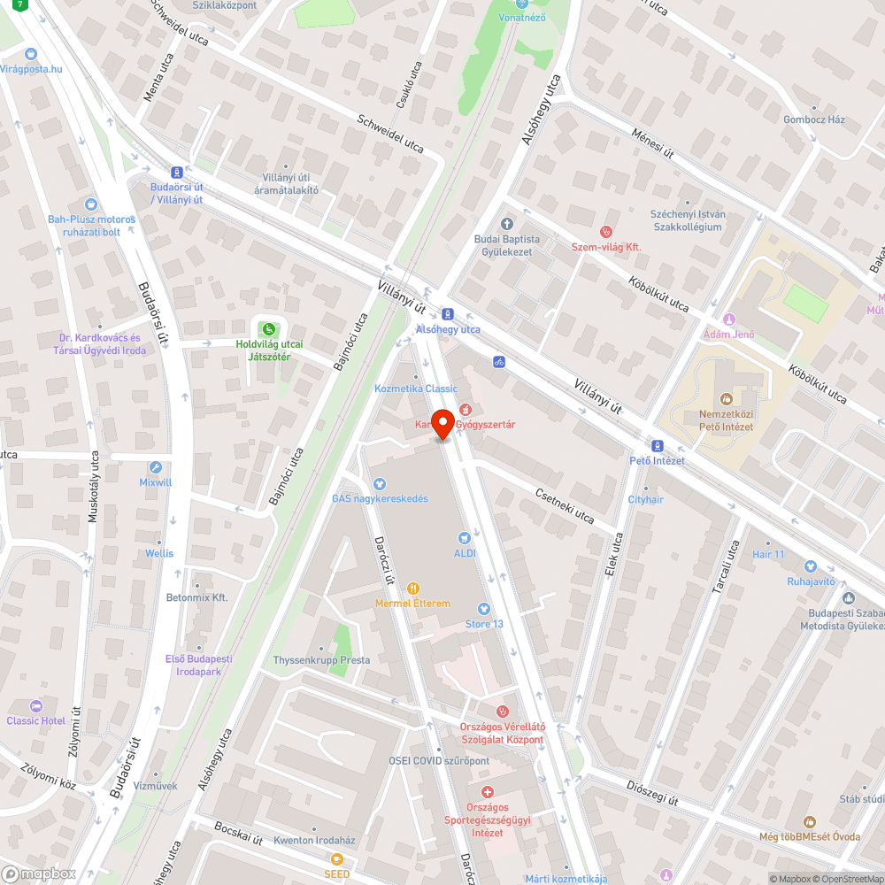 Rendszeresen a biciklisávon parkoló autó bejelentés helye