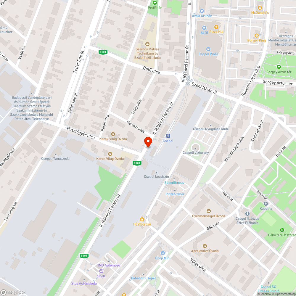 Járda szélesítés bejelentés helye