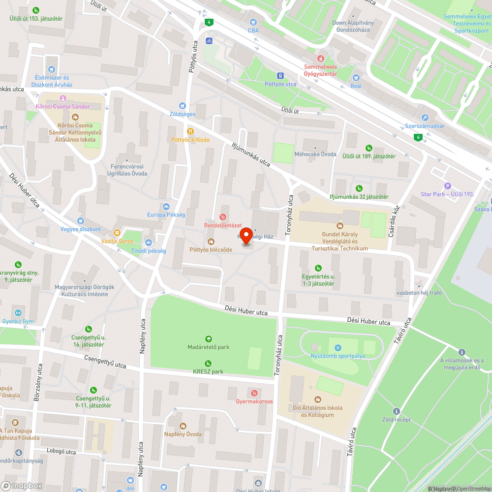 Roncsautók, József Attila lakótelep bejelentés helye