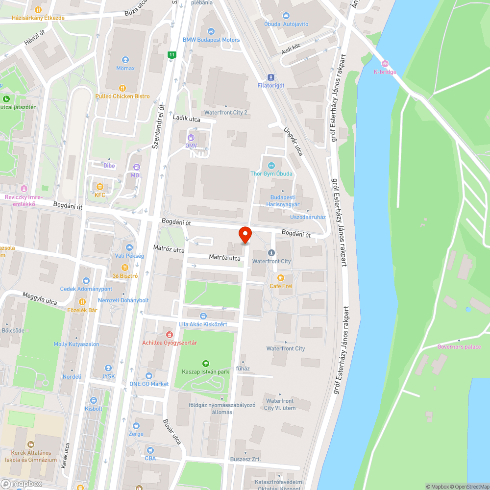 Hibás parkolói felfestés bejelentés helye