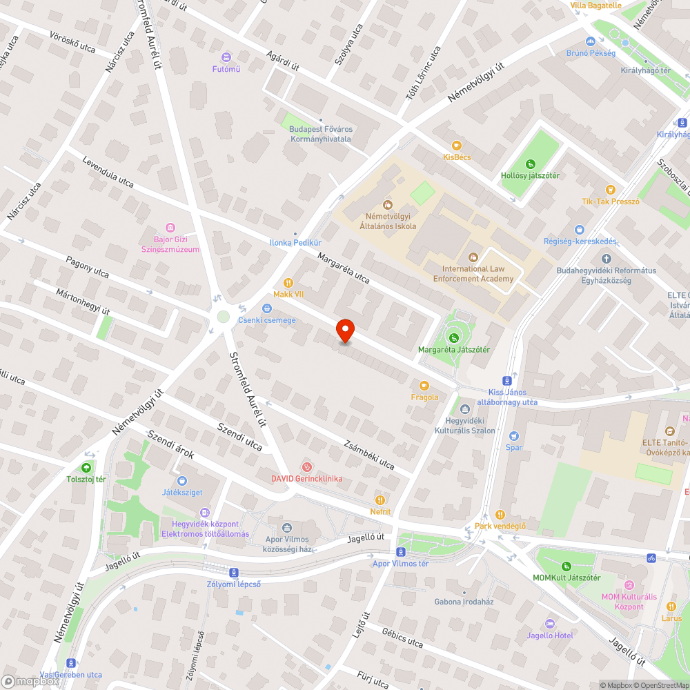 Gazdátlan Daewoo Matiz bejelentés helye