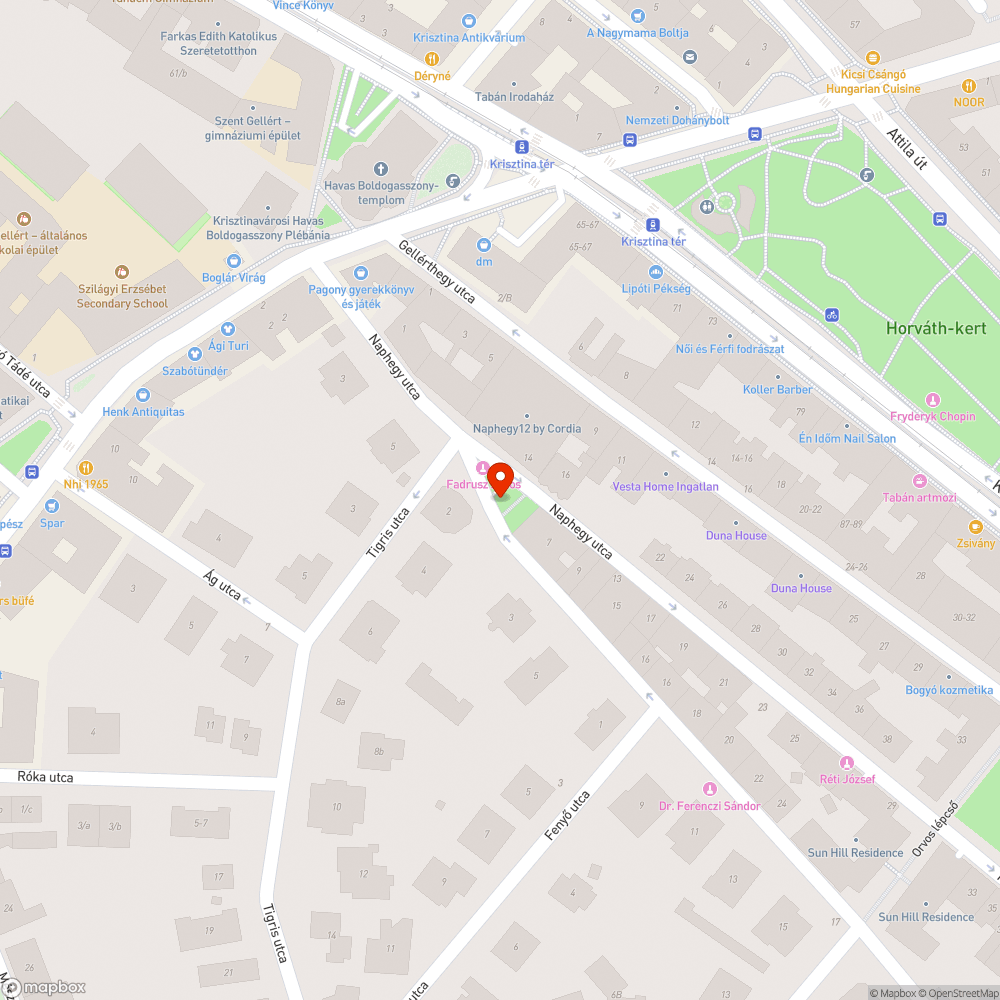 Naphegyi vicc fekvőrendőrök bejelentés helye