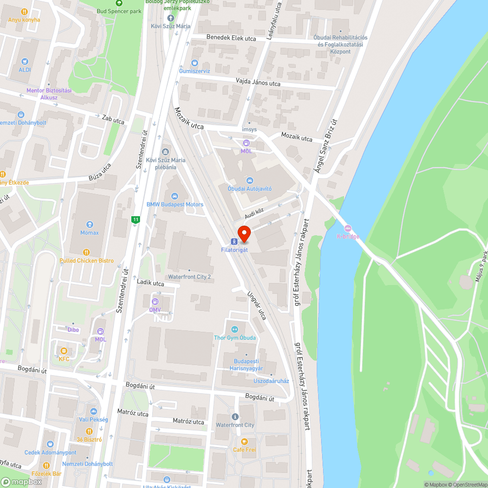 Túl alacsony peron bejelentés helye