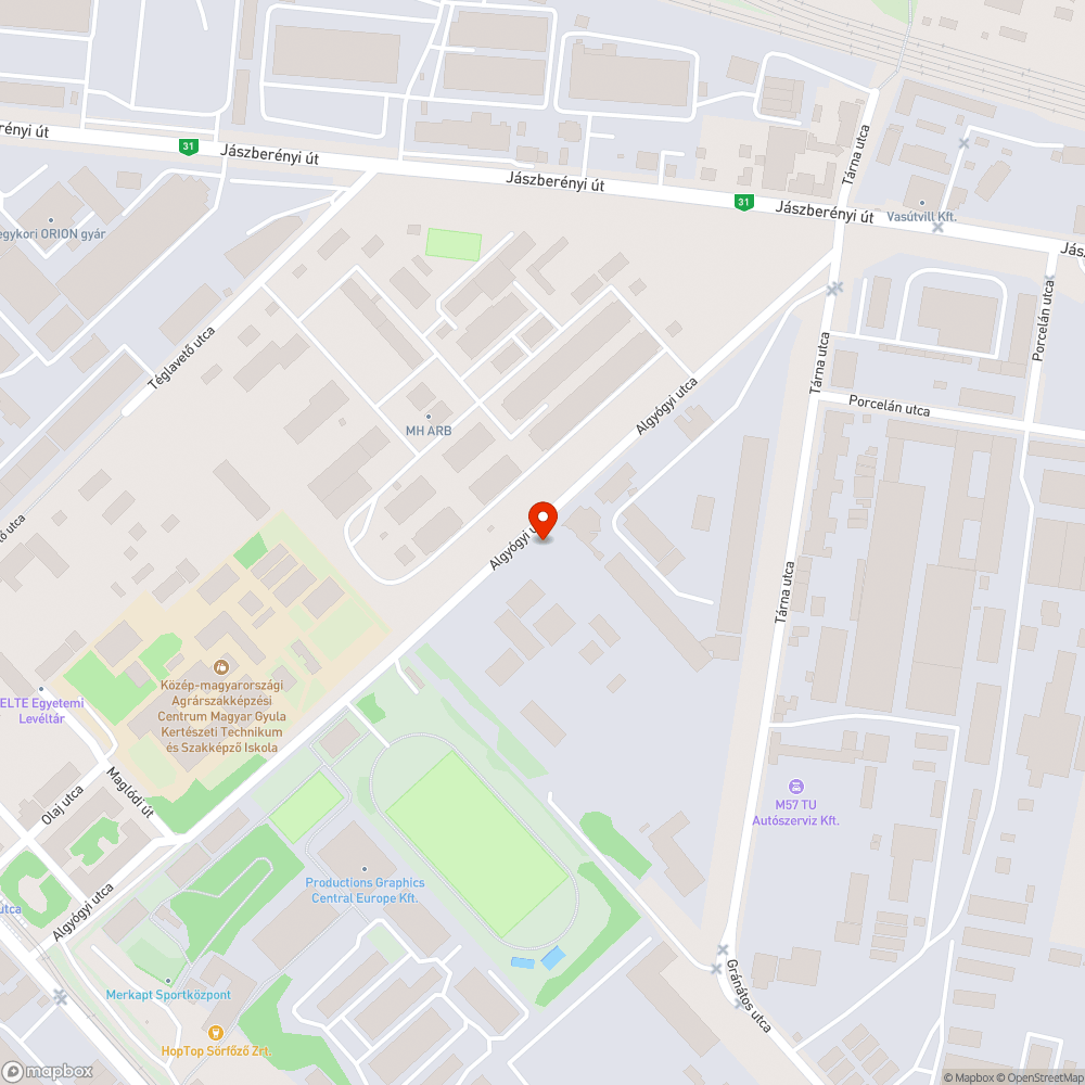 Padka beszakadva bejelentés helye