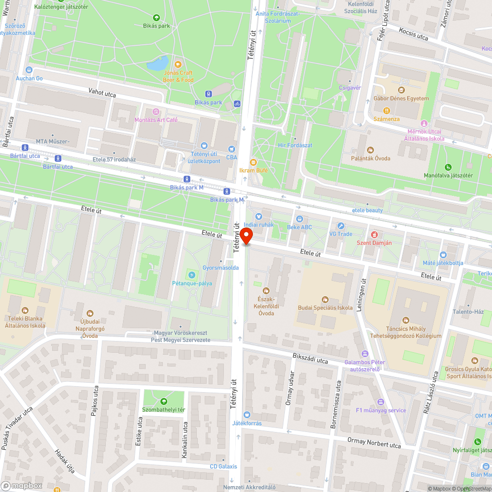 faültetés bejelentés helye