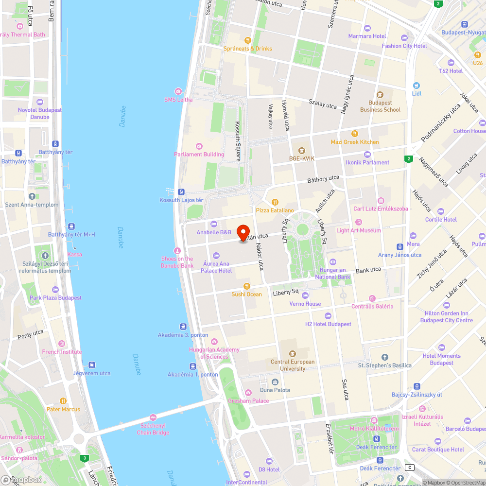 Elhagyott autó bejelentés helye