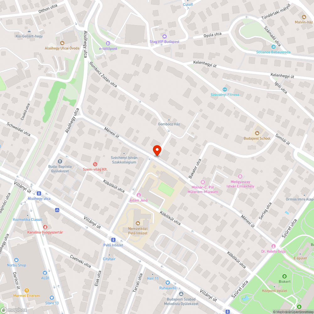 Megrongált és kidöntött behajtani tilos tábla bejelentés helye