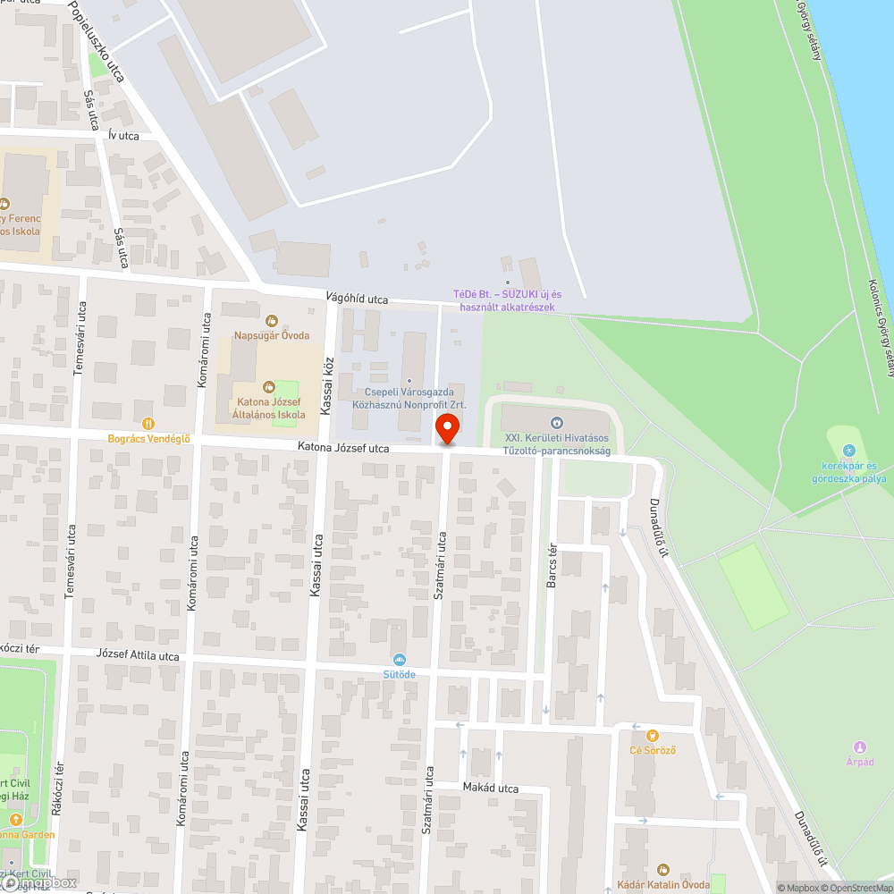 Akadálymentesítetlen járdaszegély bejelentés helye