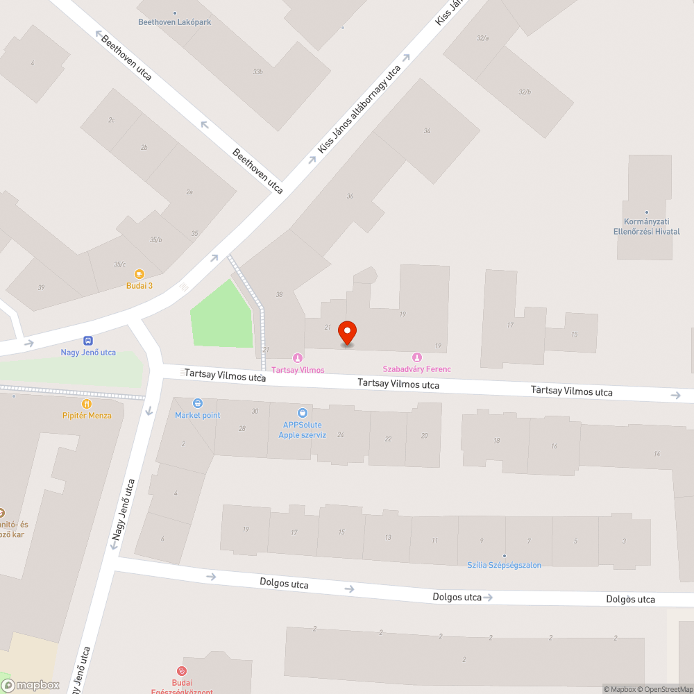 Sérült keret bejelentés helye