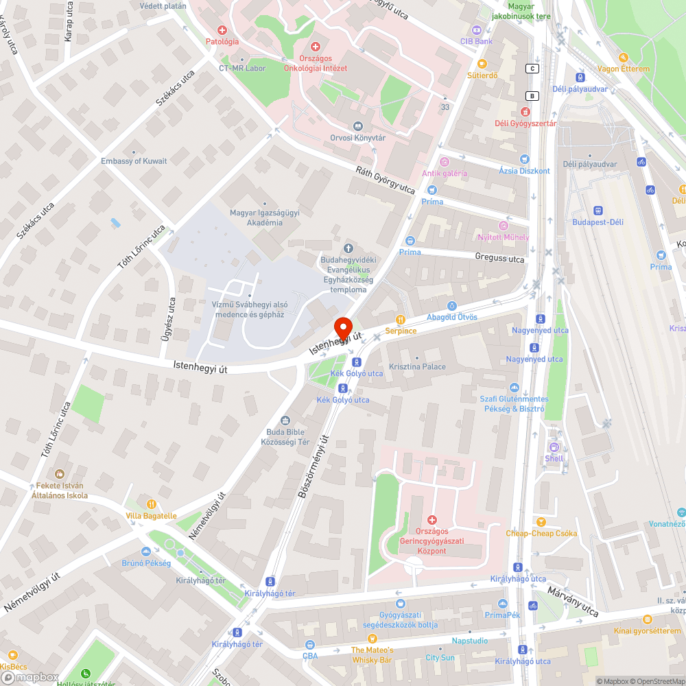 Fehérre kopott padok bejelentés helye