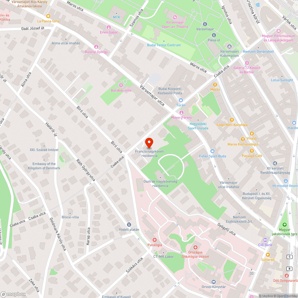 Koszos, elfordult táblák bejelentés helye