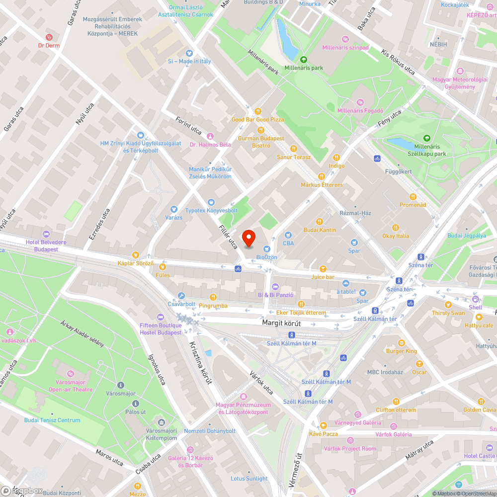 Kiálló keret bejelentés helye