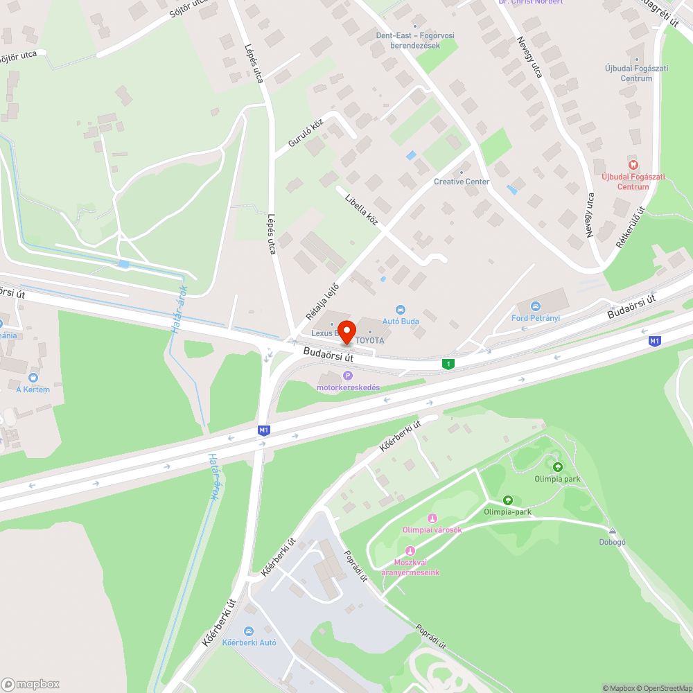 Sérült keret, kiálló fedlap bejelentés helye