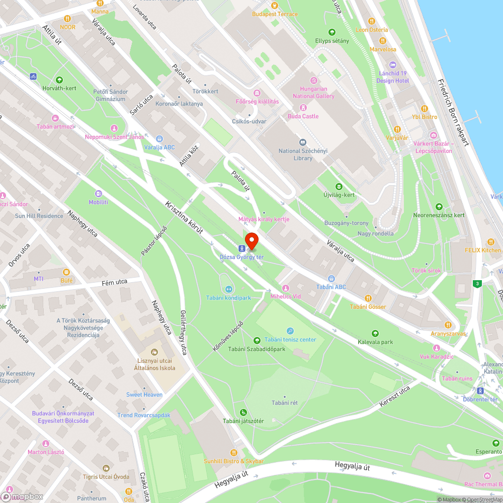 Kopott pad bejelentés helye