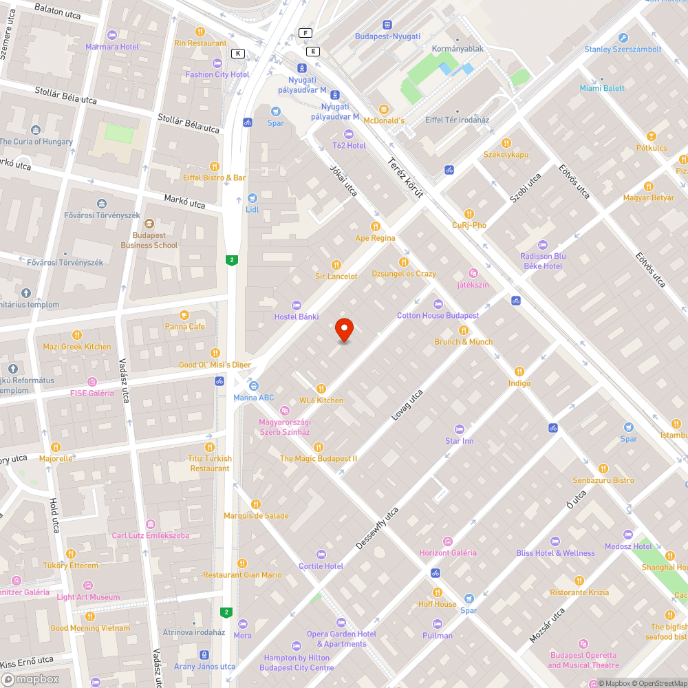 2 db szétrohadt keretű Telekom bejelentés helye