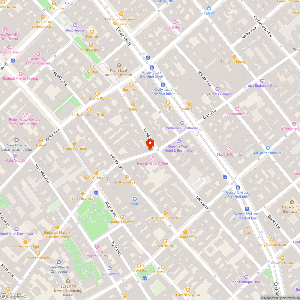 Mindkét oldalon elzárt járda bejelentés helye