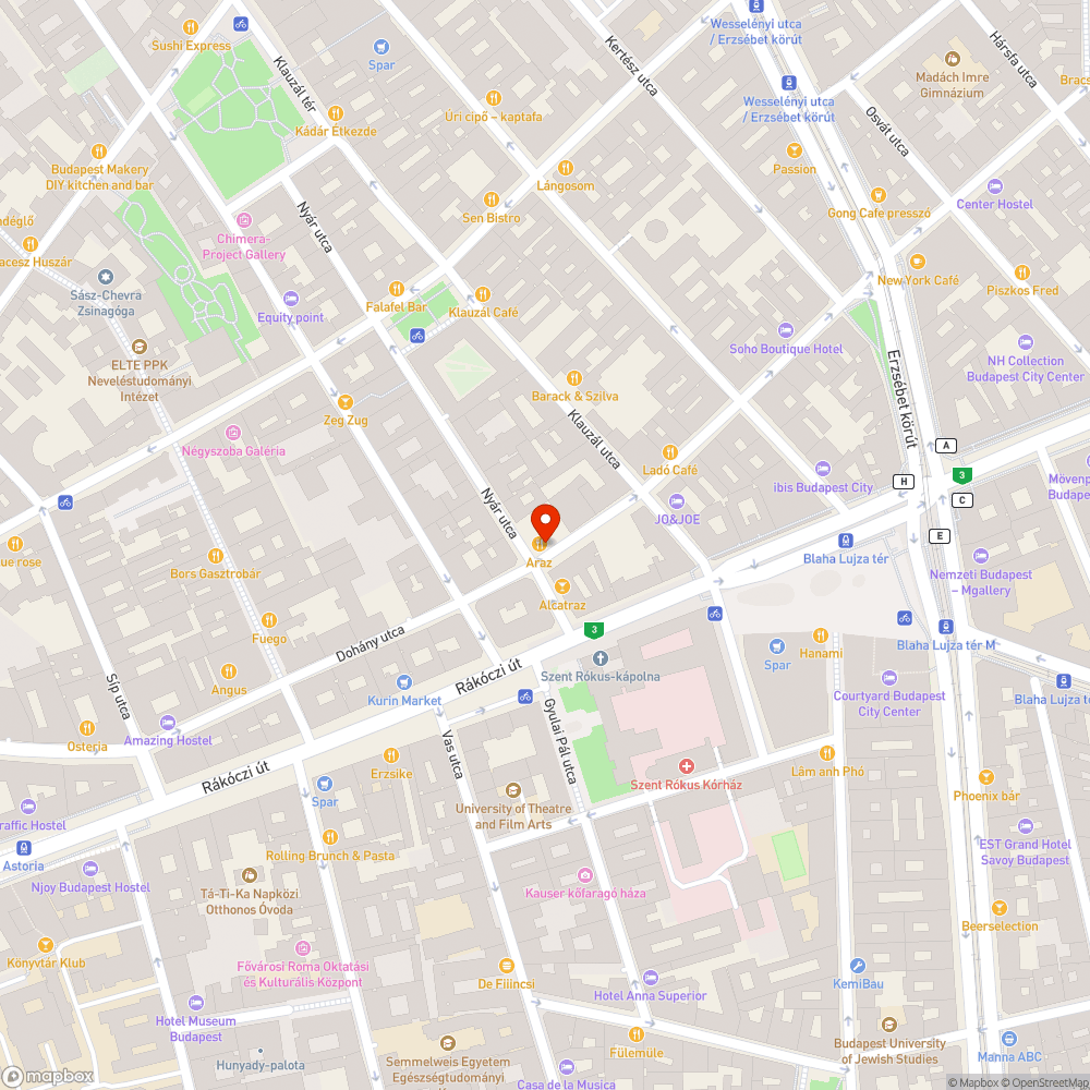 Alacsonyan lévő táblák bejelentés helye