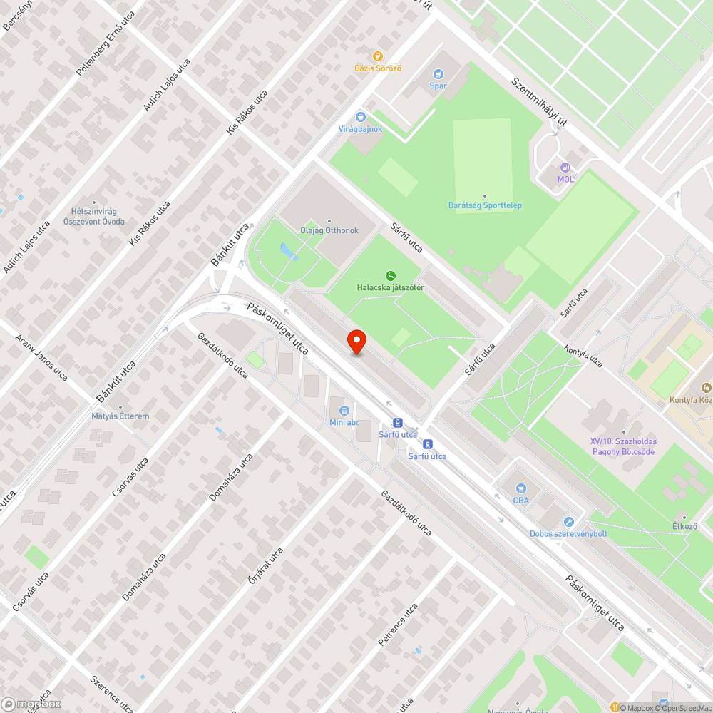 Nem használt jármű parkolóban leeresztett gumikkal bejelentés helye