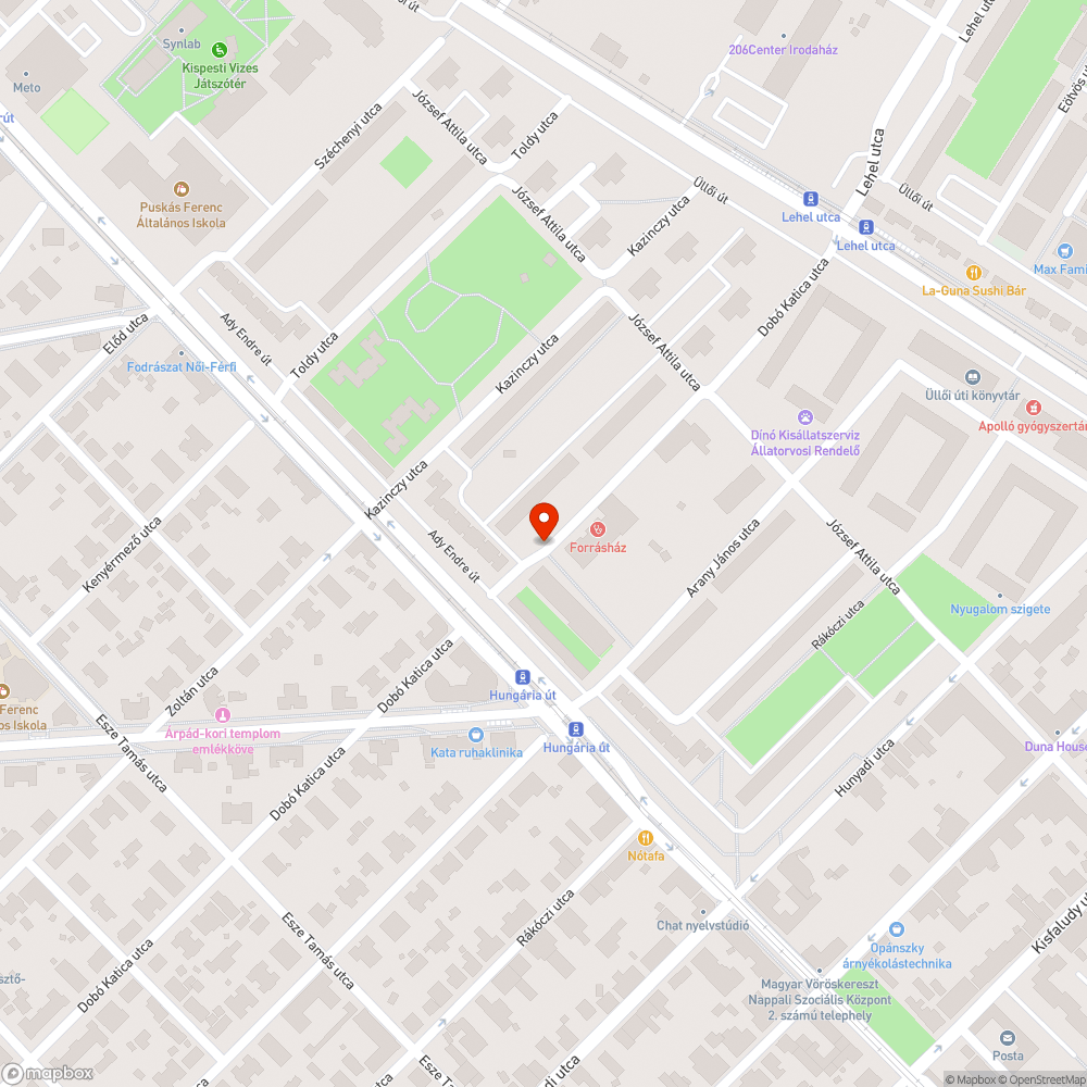 Gondozatlan zöldterület bejelentés helye