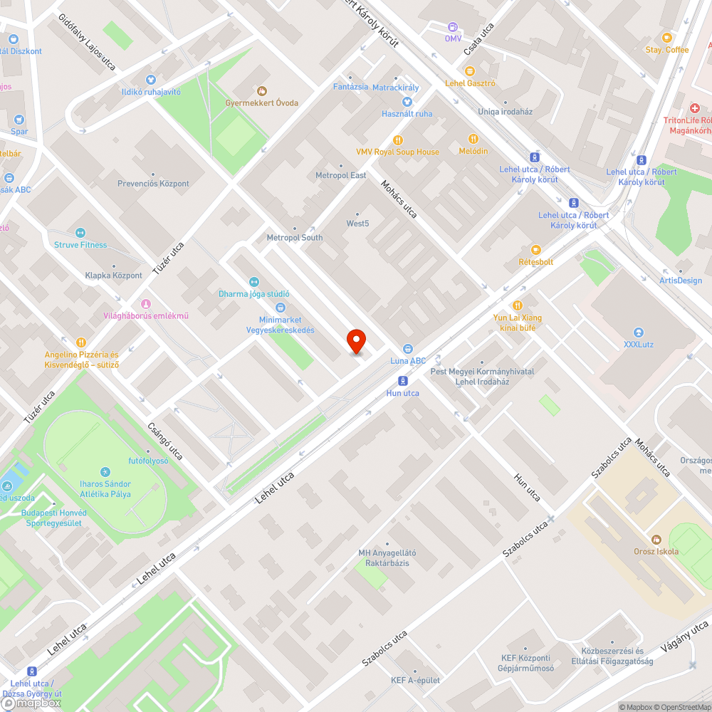 Sarkon hagyott szemét bejelentés helye