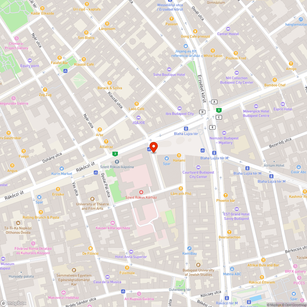 Védett járdákat! bejelentés helye