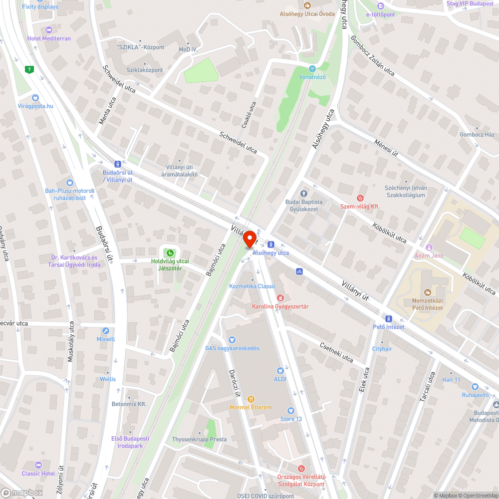 Bokor nő ki egy közlekedési lámpából bejelentés helye