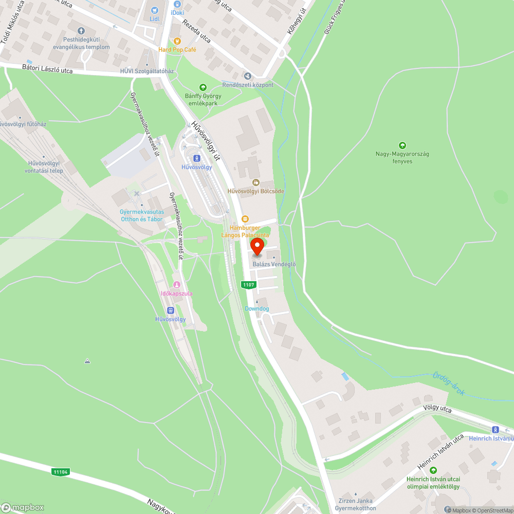 Járdára lógó ágak bejelentés helye