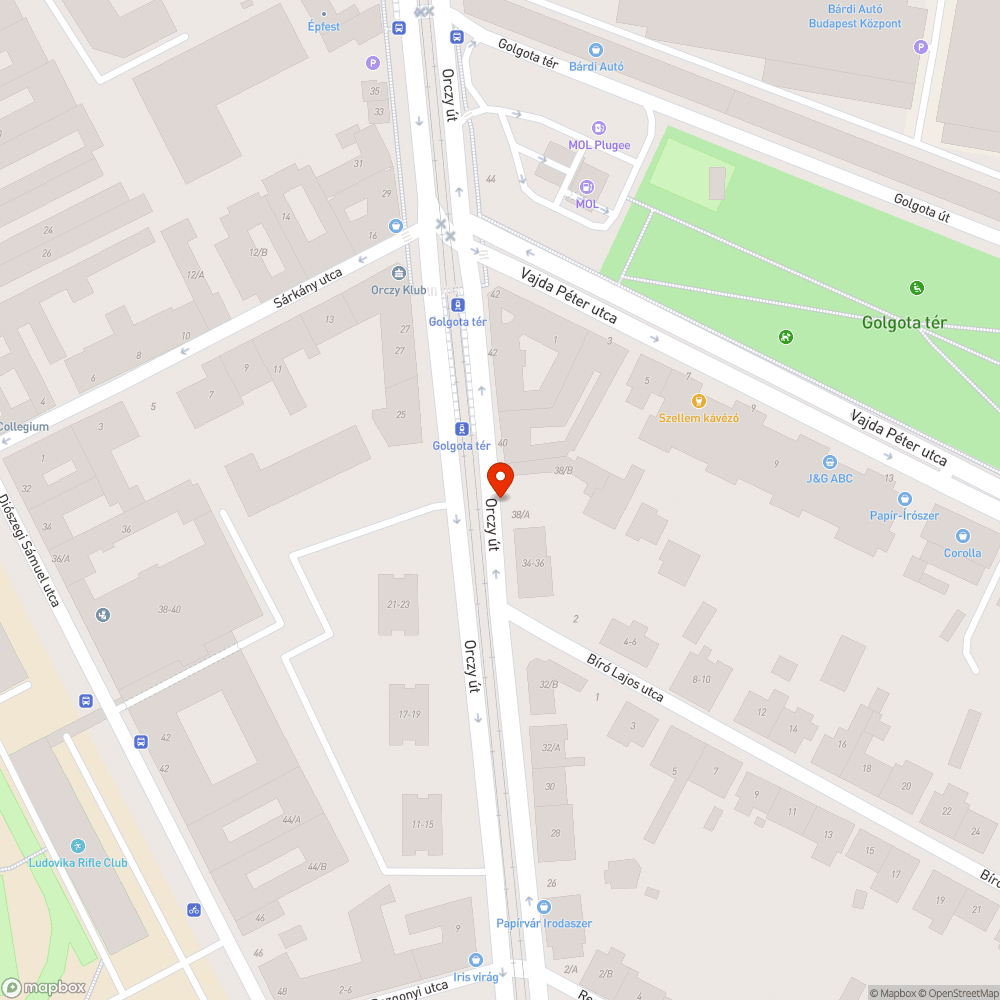 Kilógó vasak a roskadozó kerítésen bejelentés helye