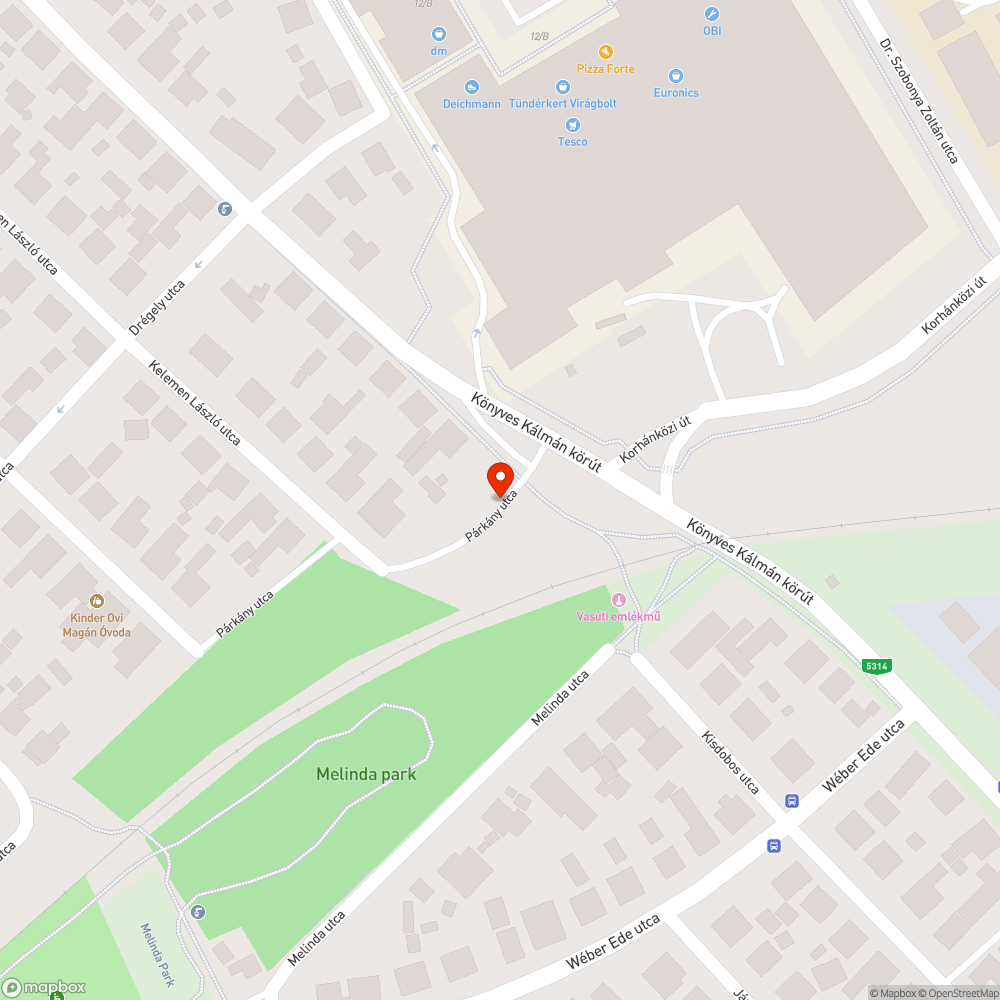 Járhatatlan út, hatalmas kátyúk bejelentés helye