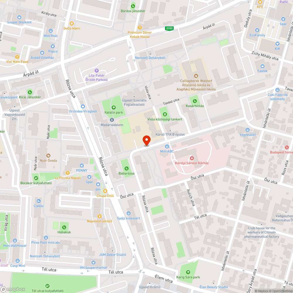 Fasor létesítése bejelentés helye