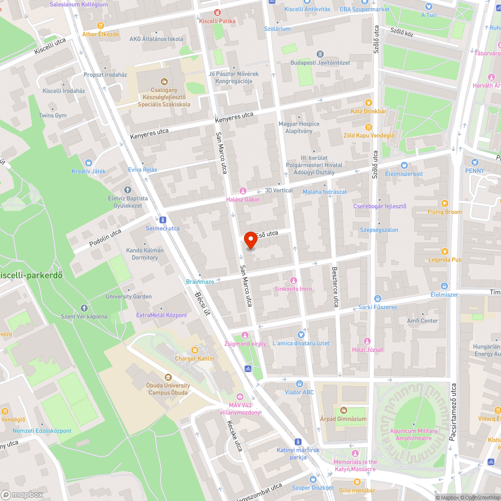 Hiányos Vilati bejelentés helye