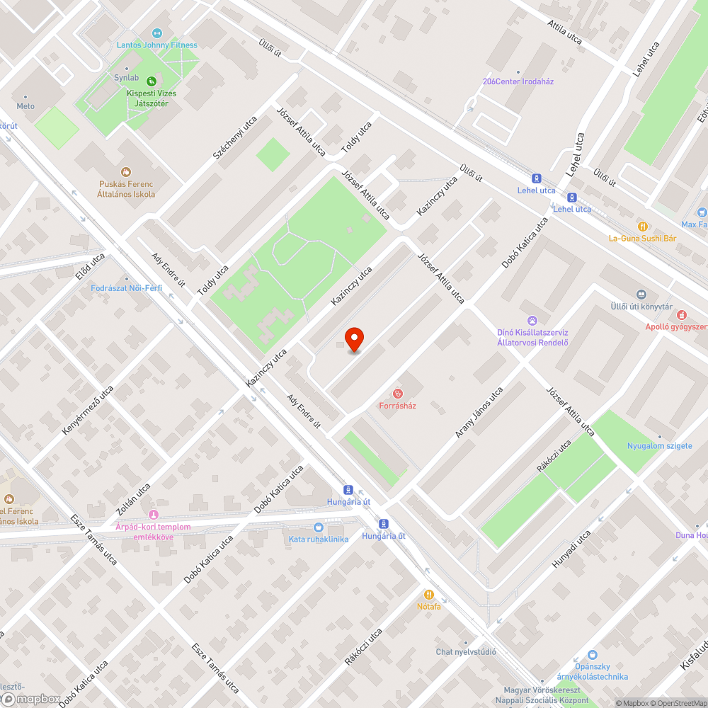 Nagyon kátyús a lakótelepi út bejelentés helye