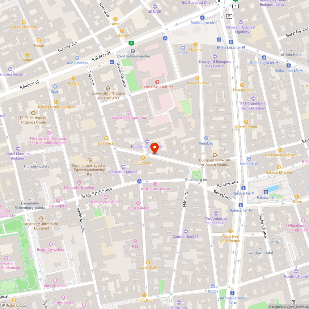 Mozgó kő bejelentés helye