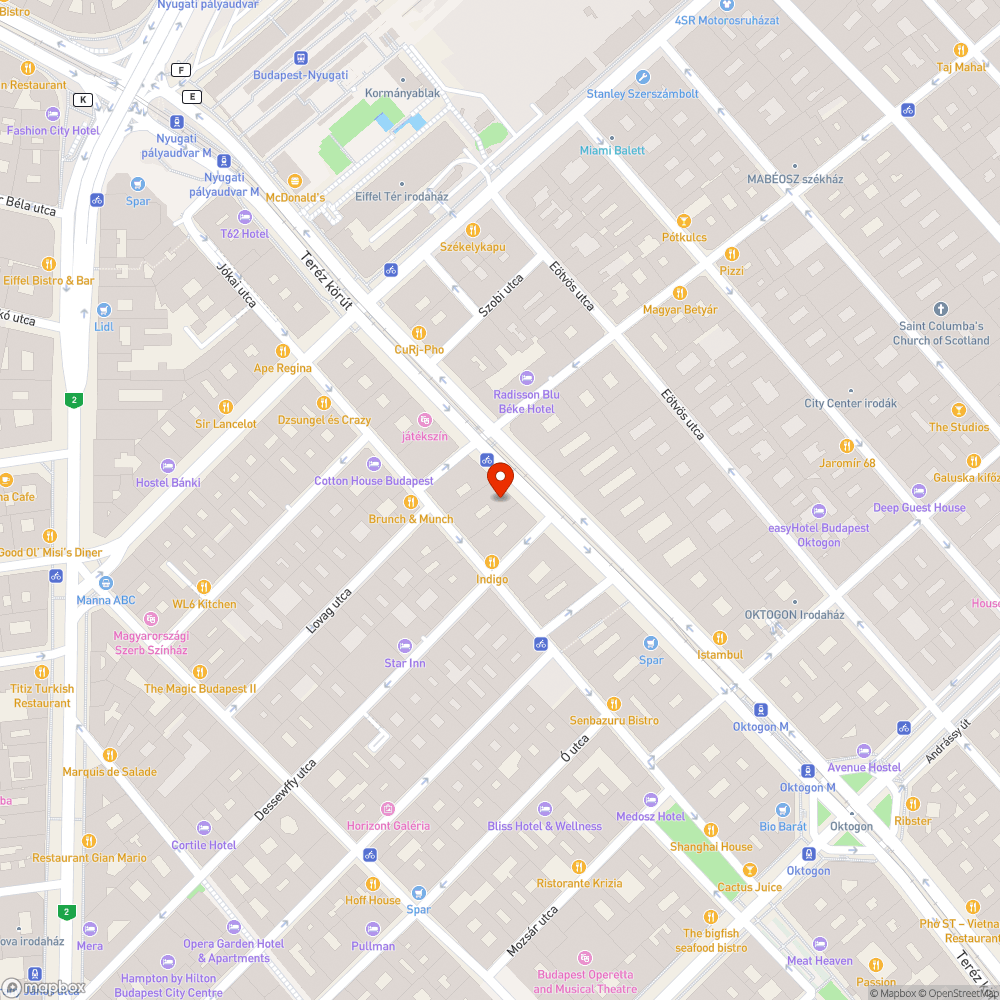 Hiányzó fa a Teréz körúton bejelentés helye