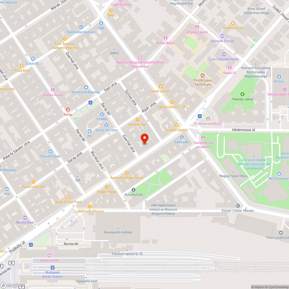 Hulladékgyűjtő bejelentés helye