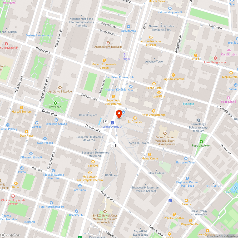 Oszlopok összefirkálva bejelentés helye