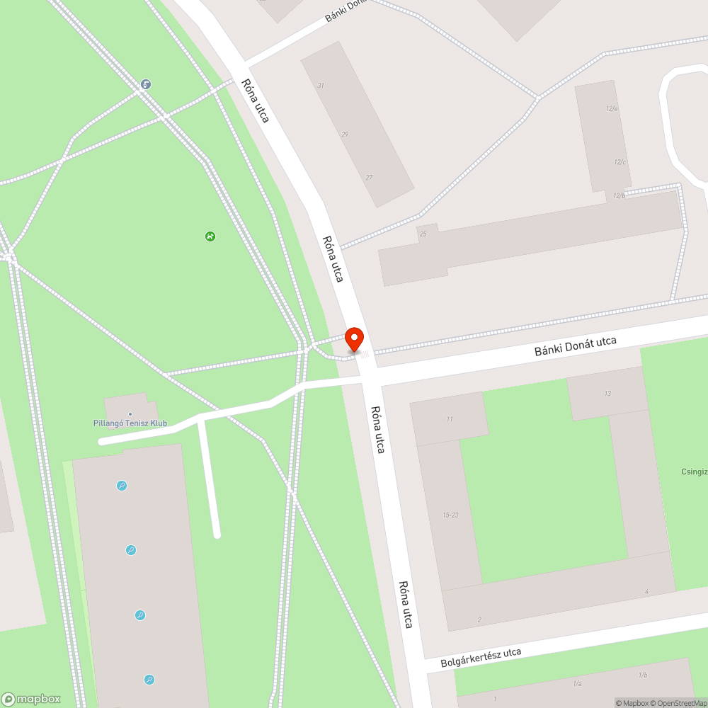 Kidöntött tábla bejelentés helye