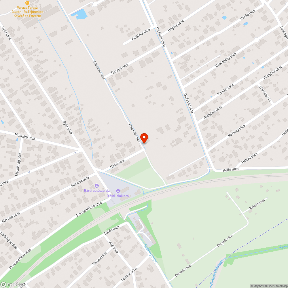 Járhatatlan utak bejelentés helye