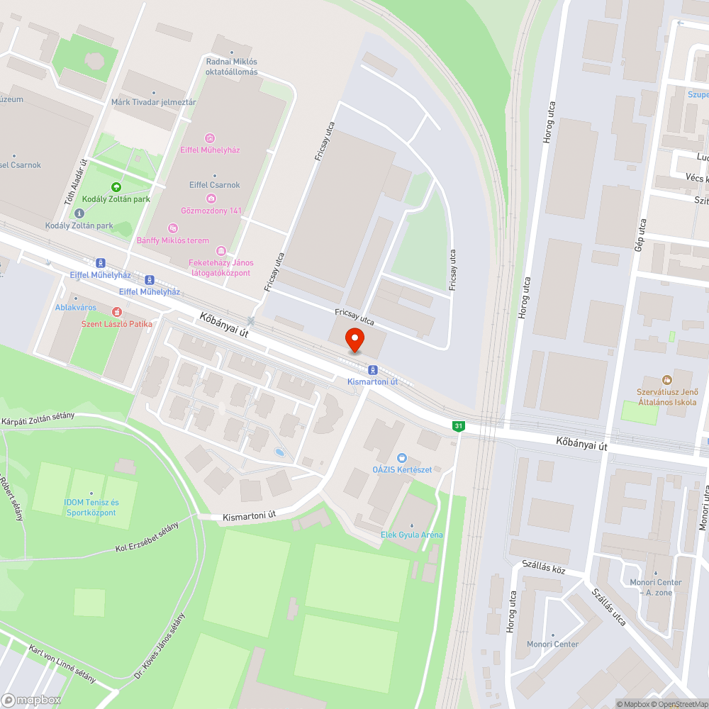 Megálló neve elavult bejelentés helye