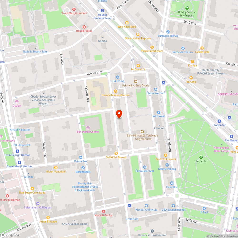 Fenyőfa ott maradt bejelentés helye