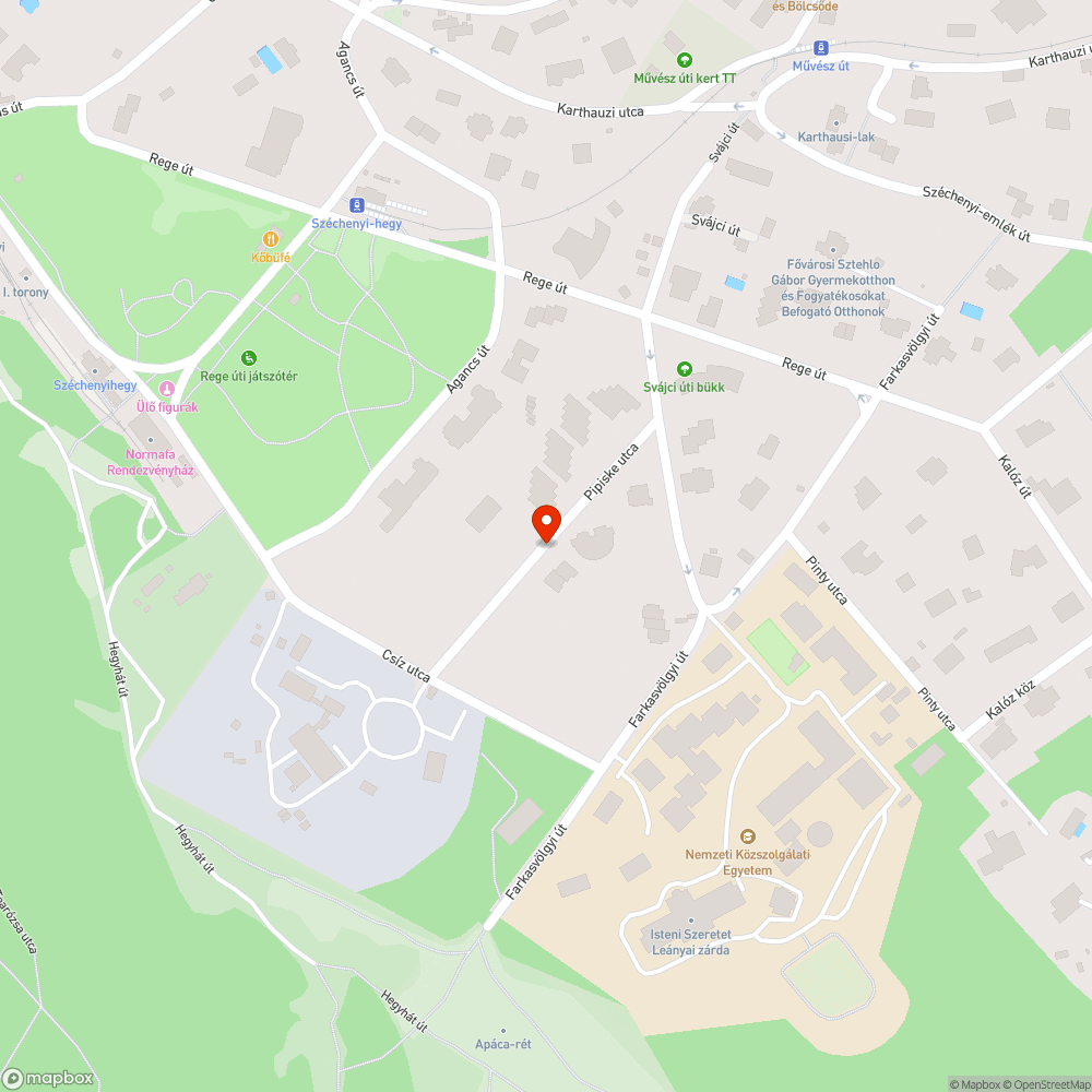 Nincs az utcában közvilágítás bejelentés helye