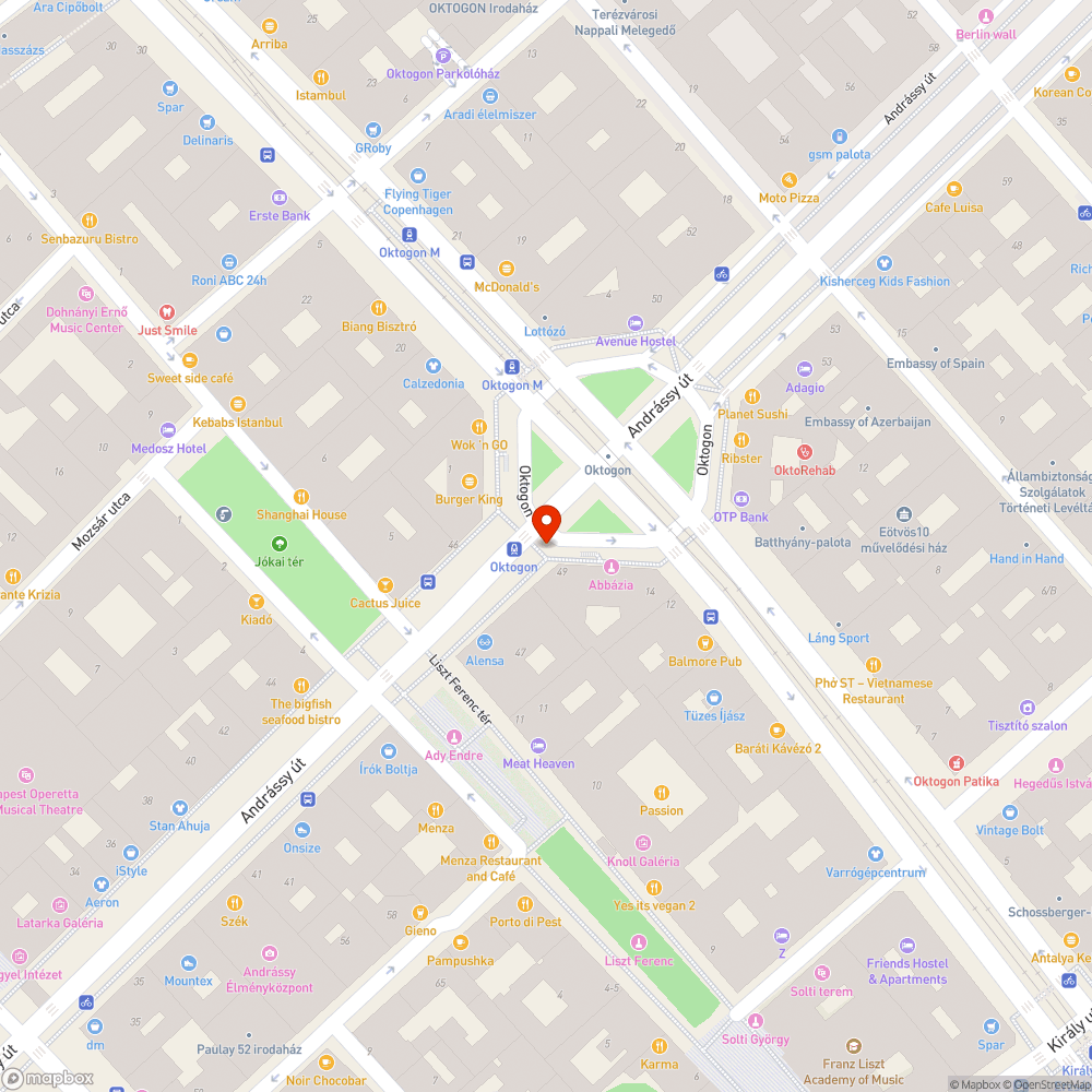 Nyitott tűzcsap bejelentés helye