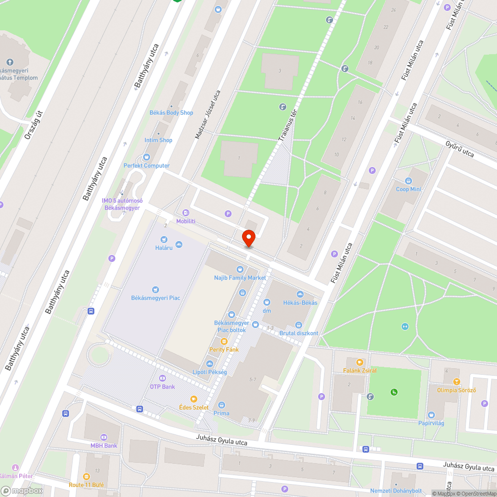 Járdán parkoló autók bejelentés helye