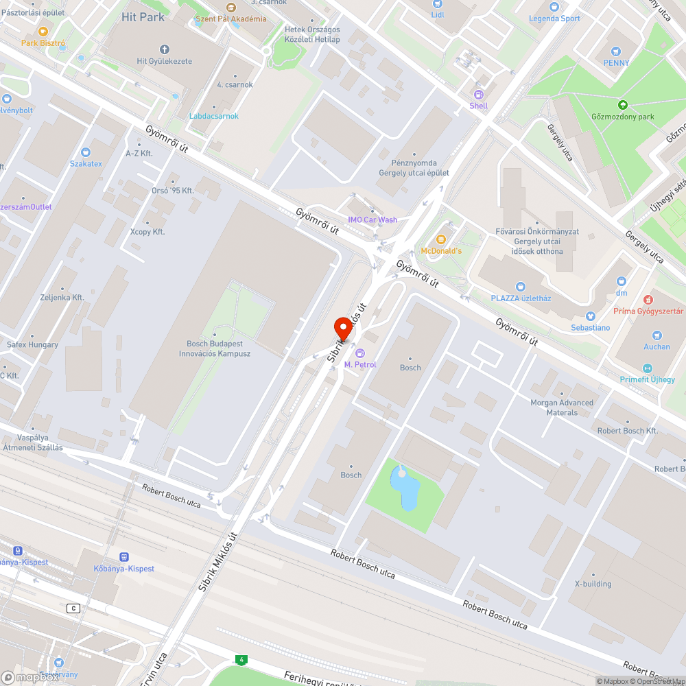 Otthagyott ideiglenes KRESZ-tábla talp bejelentés helye