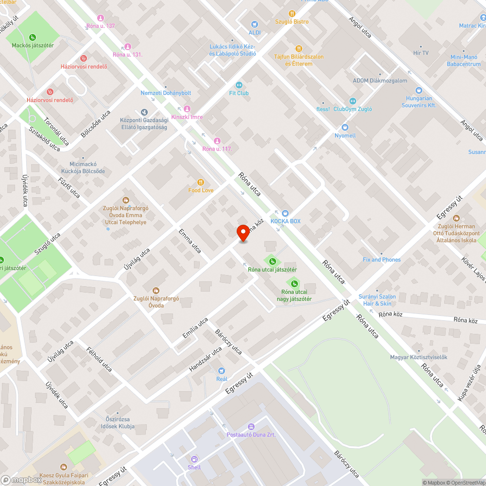 Szétvert Telekom bejelentés helye